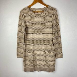 Michael Kors knit sweater dress long sleeve
